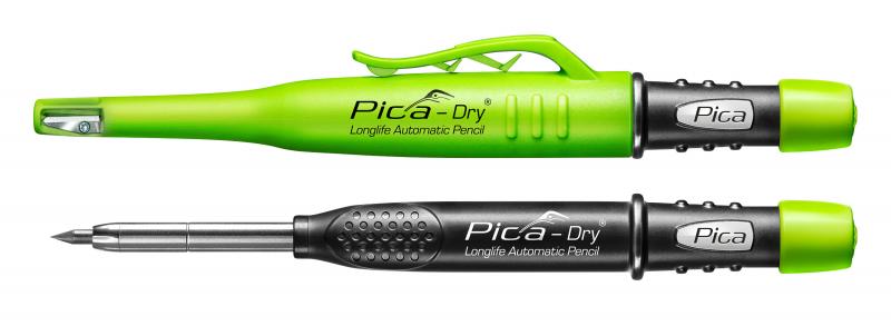 Pica-Dry pencil in sheath, and without sheath